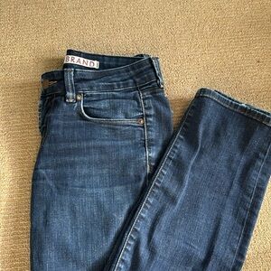 JBRAND low rise straight leg jean